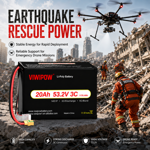 Promotion Batterie OEM UAV 16S 20Ah, batterie semi-solide personnalisée pour drone de réponse aux urgences, CE haute performance - Product Image 1