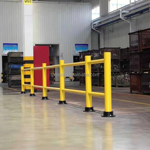 Hsj Nhà cung cấp Nhà máy mới kho Kệ bảo vệ an toàn bollard linh hoạt hàng rào thẳng đứng bảo vệ chống va chạm bài - Product Image 5