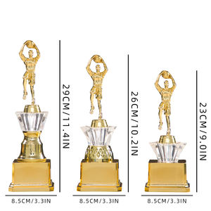 中国製バスケットボールプラスチックトロフィーカップ賞スポーツ競技大会大会 - Product Image 3