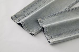 <span class=keywords><strong>Jeans</strong></span> larghi e larghi da <span class=keywords><strong>uomo</strong></span> di alta qualità stile Hip Hop stile stile stile americano retrò <span class=keywords><strong>Jeans</strong></span> larghi e lavati - Product Image 4