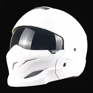 新款设计面部可拆卸ABS材料摩托车越野摩托车头盔批发