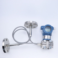 DWEL 3051 Transmetteur de niveau de pression différentielle à double bride 4-20mA 0-10V RS485 Capteurs de niveau de liquide pour réacteur de réservoir