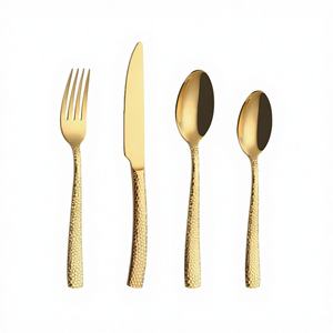 Ensemble de couverts de luxe écologiques en acier inoxydable pour restaurants et fêtes |   Couverts de qualité professionnelle avec couleurs personnalisées - Product Image 1