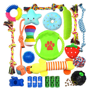 2025 Offre Spéciale fabricant en gros Tpr peluche corde merde sac Pet <span class=keywords><strong>chien</strong></span> jouets ensemble - Product Image 1