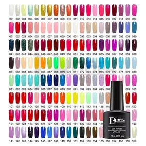 ICE NOVA Vente en gros plus de 2000 couleurs 7.5ml 10ml 15ml Ensemble de vernis à gel sans hème Marque privée Soak Off Uv Gel Gel longue durée