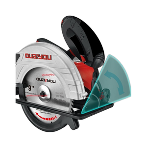 Profundidad de corte de 80mm, 7,4 kg, diseño ligero, 2100W, sierra circular industrial - Product Image 3