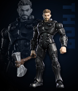 Figurines <span class=keywords><strong>Marvel</strong></span> Blokees <span class=keywords><strong>Thor</strong></span> - Version Lumineuse, Modèles Originaux Authentiques à Assembler, Jouet de Construction, Boîte Mystère - Product Image 4