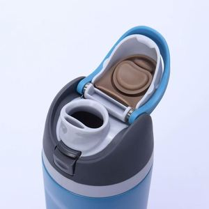 Bouteille d'eau isotherme en acier inoxydable de haute qualité, anti-fuite, sans BPA, écologique, 16oz-32oz, pour le retour au travail/à l'école - Product Image 4