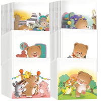 Impression offset personnalisée de livres d'histoires éducatifs pour enfants, livres d'enfance, impression sur papier et carton pour enfants