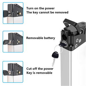 แบตเตอรี่ลิเธียมไอออนแบบพับได้สำหรับแบตเตอรี่ 10.4ah 14ah 36V 18650 สำหรับจักรยานไฟฟ้า 350w 500w - Product Image 3