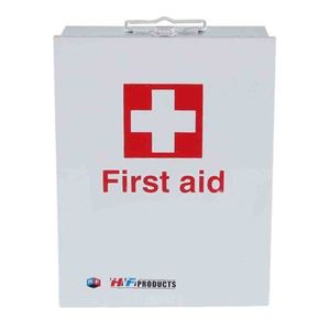 Caja de Almacenamiento de Primeros Auxilios Grande, Vacía, Impermeable y con Cierre para la Familia - Product Image 1