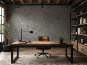 Panneau acoustique en <span class=keywords><strong>laine</strong></span> <span class=keywords><strong>de</strong></span> <span class=keywords><strong>bois</strong></span> <span class=keywords><strong>de</strong></span> 25 mm, gris, style industriel, bar, restaurant, bureau, WYRAX - Product Image 3