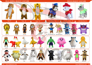Costume de mascotte gonflable publicitaire Fantasy 2m, poupées adultes <span class=keywords><strong>Lol</strong></span>, costume de cosplay, peluche, costume de fille <span class=keywords><strong>LOL</strong></span>, fourrure pour les événements festifs - Product Image 6