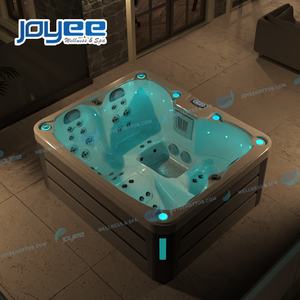JOYEE Nouveau Rectangle Moderne 3-4 Personnes Trempage Massage Bain à Remous Spa Extérieur Autoportant En Vente Jakuzzi Avec Cascade - Product Image 1