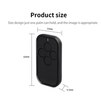 YET2210 D4 Type 433mhz Télécommande sans fil 4-boutons Face à Face Clone Télécommande Smart Remote Control Duplicateur