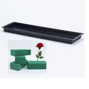Plateaux plats pour mousse florale en plastique biodégradable écologique pour la maison et le <span class=keywords><strong>jardin</strong></span>, plateau de semis pour semis de légumes et micro-légumes - Product Image 2