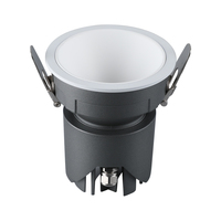 Wiscoon Led Lampe de lavage murale à angle détachable 8W-18W Hôtel Downlight Hôtels linéaires Lustres à anneau à distance et lampes suspendues