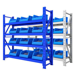 Système de rayonnage industriel robuste en acier pour entrepôt, étagères réglables pour la manutention et le stockage des matériaux en usine - Product Image 4