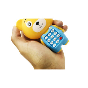 Machine à histoires téléphonique en forme de grenouille, jouet éducatif pour enfants de 4 à 6 ans, son musical, en plastique - Product Image 3