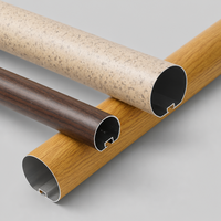 Profil décoratif suspendu en aluminium en forme de V, imitation bois, étanche, pour plafond à lamelles et mur décoratif de forme spéciale en V (OEM)