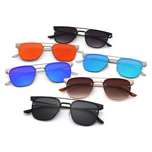 Lunettes de soleil tendance pour femmes, monture métallique noire, protection UV400, pour le voyage et la conduite, verres de classe 2, référence 3467 - Product Image 5