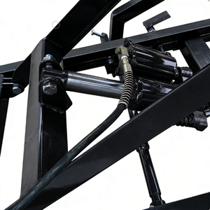 Elevador Hidráulico para Motocicletas de 800 Libras, con Neumáticos de Goma, Portátil, Tipo Tijera, para Mantenimiento en Garajes - Product Image 5