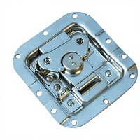 Serrure et loquet papillon métalliques pour flight case, accessoires de quincaillerie pour boîte à outils, type boucle et verrou