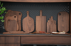 Nhà Tự Nhiên Bắc Mỹ Đen Óc Chó Gỗ Chặt Phục Vụ Hội Đồng Quản Trị Cho Charcuterie Pho Mát Trái Cây Rau Snack Món Khai Vị - Product Image 5