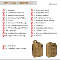 Nouveau sac de traumatologie Ifak portable en nylon Emt tactique personnalisé Trousse médicale tactique Trousse de premiers soins individuelle Ifak