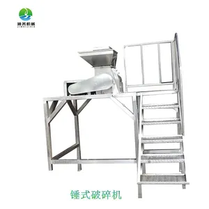 Industrial Ginger Tomatoes Carrots Hammer Crusher for Fruit and Vegetable Crushing Machine