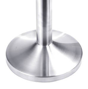 Kalabalık kontrol halat bariyer beton taban payanda tabanı - Product Image 4