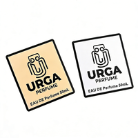 Autocollants métalliques personnalisés en aluminium pour bouteilles, étiquettes adhésives en métal, autocollants gaufrés en feuille, étiquettes de parfum, plaques signalétiques pour meubles