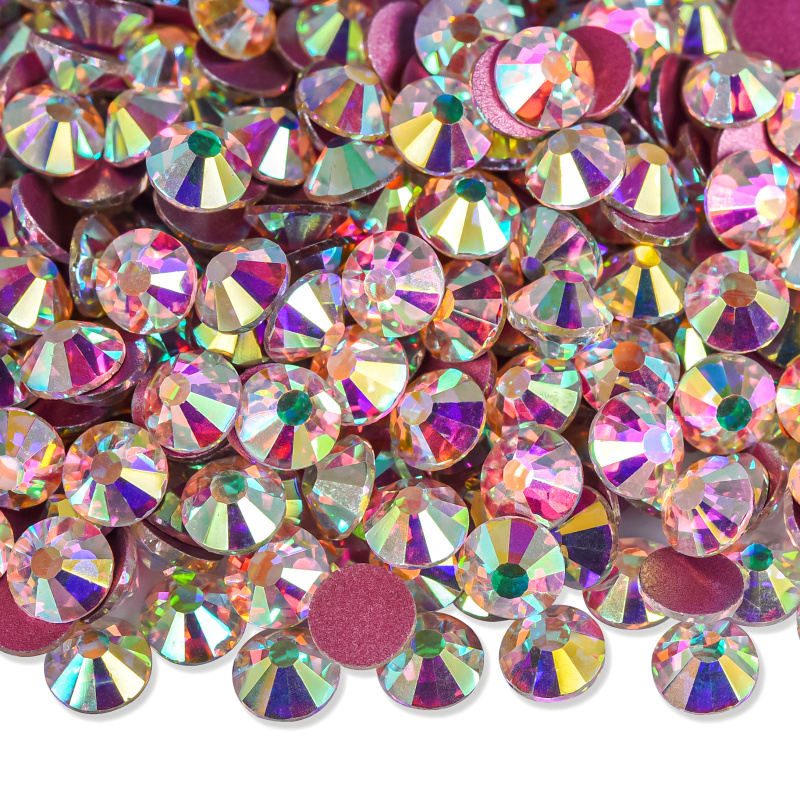 Rose Gold Base Crystal AB