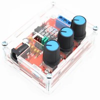 Function Signal Generator DIY Kit Sine/Triangle/Square Output 1Hz-1MHz Signal Generator Adjustable Frequency Amplitude XR2206