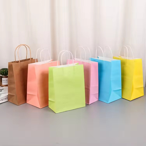 Bolsas de Papel Kraft Grandes de Lujo con Asas, Impresas Personalizadas para Alimentos, Regalos, Joyería y Compras - Product Image 2