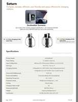 Nouveau chargeur double AC Type 2 Starcharge Saturn 2x22kW certifié MID, IP55 IK10 OCPP 16J, chargeur intelligent pour véhicules électriques, argent