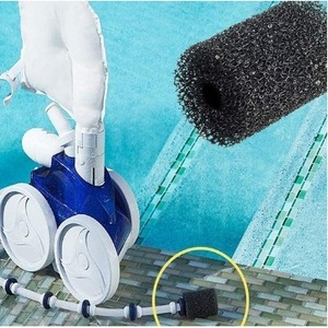 Chaussettes filtrantes pour piscine, blanches et bleues, 5 pièces chacune, pour usage domestique, en tissu - Product Image 1