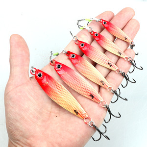 Nuovo Arrivo: Esche Metalliche Luminose da 7g a 40g, Affondamento Rapido, per Lanci Lunghi, Jig Luminosi - Product Image 6