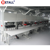 Detall Établi fixe en acier ESD de haute qualité pour atelier