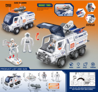 Denko Toy Jouet spatial pour enfants Jeu de camion vaisseau spatial