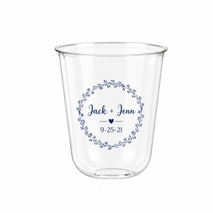 Gobelets givrés personnalisés avec votre propre logo pour mariage, 12 oz, 16 oz, gobelets en plastique jetables pour <span class=keywords><strong>bubble</strong></span> <span class=keywords><strong>tea</strong></span>, café, forme en U - Product Image 6