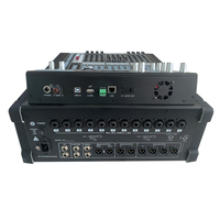 Mezclador Digital Profesional de 16 Canales SONO T16, Consola de Audio para DJ, Fuente de Alimentación Phantom de 48V, Puertos USB Dobles, Tarjeta de Sonido Integrada