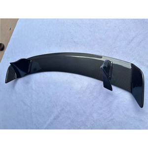 Applicable aux <span class=keywords><strong>Audi</strong></span> <span class=keywords><strong>TT</strong></span> TTS <span class=keywords><strong>MK2</strong></span> modifiées de 2008 à 2014, version GT Track, aileron arrière fixe en fibre de carbone - Product Image 3