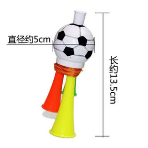 Corneta de animación para fútbol, corneta para conciertos, corneta para aficionados, corneta para eventos deportivos, corneta de doble tono, silbato. - Product Image 1