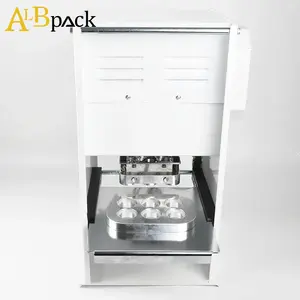 Compatible coffee double use k-cup nespresso capsule filling and sealing machines semi auto k cup sealer