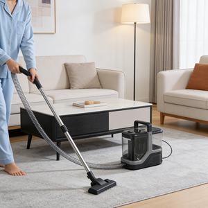 Limpiador <span class=keywords><strong>de</strong></span> <span class=keywords><strong>Alfombras</strong></span> <span class=keywords><strong>y</strong></span> Tapicería Portátil, Eléctrico, sin Bolsa, <span class=keywords><strong>de</strong></span> 600W, con Vapor Profundo, para Uso Doméstico, Húmedo <span class=keywords><strong>y</strong></span> Seco - Product Image 1