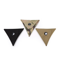 Pochette à monnaie tactique en triangle avec logo personnalisé Pochette utilitaire compacte Mini Molle Noir Kaki CP Multicam