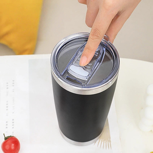 Vaso Térmico <span class=keywords><strong>de</strong></span> Acero Inoxidable <span class=keywords><strong>de</strong></span> 20 oz, Doble Pared, Aislado al Vacío, <span class=keywords><strong>con</strong></span> Recubrimiento en Polvo, Antiderrames, para Viajes y Campamentos al Aire Libre - Product Image 3