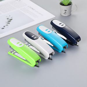 Grampeador Manual de Plástico Compacto e Portátil de Alta Qualidade para Escritório e Escola - Atacado de Fábrica - Product Image 1