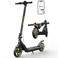 Skuter Listrik Lipat Brazil Warehouse M1Lite, Motor Brushless 500W yang Kuat, Ban 8,5 inci, Kontrol APP, Kecepatan Maksimum 25km/jam
